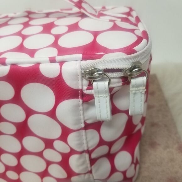 PINK POLKA DOT MAKEUP BAG - Picture 5 of 10